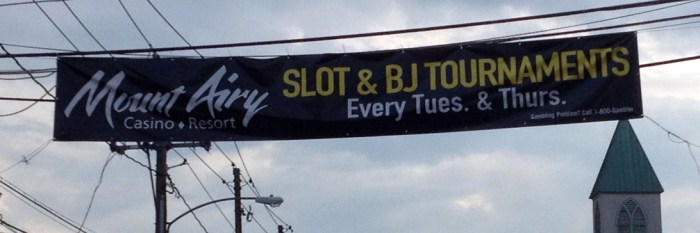 It might have been a terrible abbreviation, but the casino was packed!